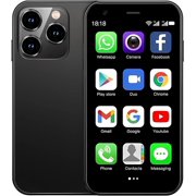 JEBFIIING Mini Smartphone 3G 16GB ROM, Black