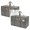 A28 C 27.2x13.8x14.6" 2Pack!, variant on 2Pcs Compact Outdoor Indoor Storage For Home Organization Large And Organizer With Handle And Zipper Closure For Versatile Use In Closets Attics And Dorm Rooms Home Textile Storage Happy 2026!
