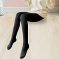 thumbnail image 4 of 80g Leggings de pantimedias para mujer, Medias ajustadas, Calcetines largos elásticos de cintura alta, Pantalones cálidos Pantalones para vacaciones Talla única con pies Macarena Pantimedias de mujer, 4 of 8