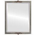 thumbnail image 1 of Athena Framed Mirror - Silver Leaf with Brown Antique, 1 of 6