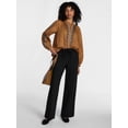 thumbnail image 3 of Scenario Women's Drapey Denim Jeans, Sizes XS-XXXL, 3 of 6
