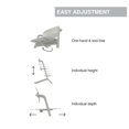 thumbnail image 3 of CYBEX Lemo Chaise Haute 3-en-1 - Suède Gris, 3 of 5