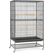 Prevue Pet Products Extra-Large Wrought Iron Flight Cage, Black Hammertone