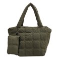 thumbnail image 1 of Bolso Mano Hinchado Gran Capacidad para Mujer Cloud Totebag Con Una Pequeña (verde), 1 of 9