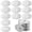 Swivel Hook, variant on 100 Pcs Stainless Steel Numbered Tags 1-100 Rectangle Metal Number ID Key Tags for Gym Locker, Hotel, Dormitory, Key Management