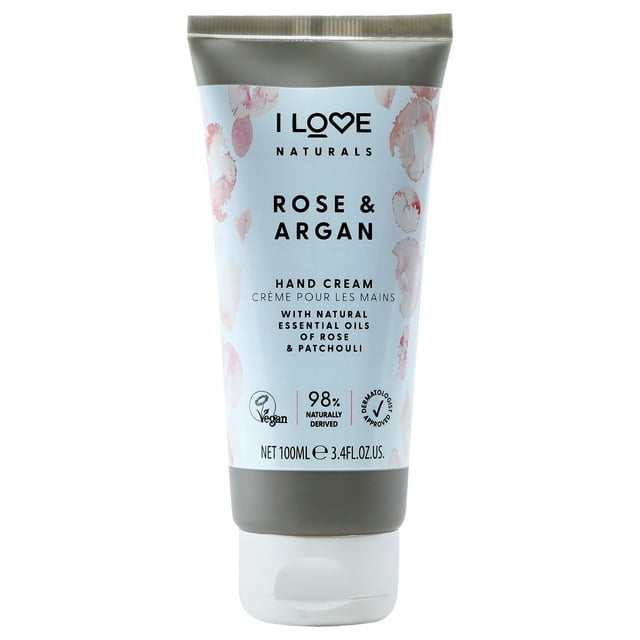 Loción de Manos I Love Cosmetics Rosa y Argán 100 ml
