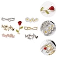 thumbnail image 3 of Shisuyan Shoe Charm Fasteners for Women in Assorted Color 7Pcs 2.8x0.8x0.2In, 3 of 8