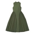 thumbnail image 2 of Dresses for Tween Sleeveless Pleated Flared Flowy Swing Dress Graduation Dresses Girls 10-11 Years, 2 of 9