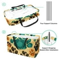 thumbnail image 4 of Dog Paw Print Large Reusable Foldable Oxford Cloth Shopping Bag with Collapsible Bucket, Storage Box, and Laundry Bag, 4 of 7