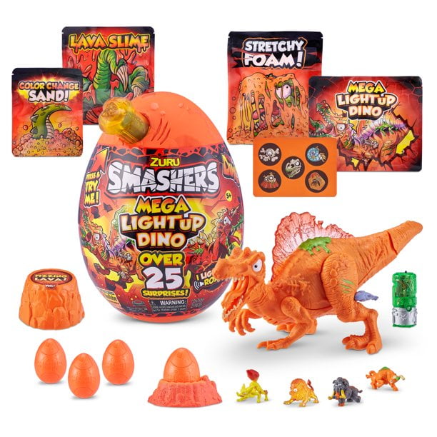 Details about   Smashers Dino Ice Age Ice Rex Playset 