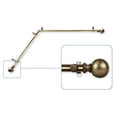 thumbnail image 2 of Julian Corner Window Curtain Rod 13/16 inch dia. 48-84" - Antique Brass, 2 of 3