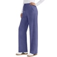 thumbnail image 3 of MOSHU Sweatpants for Women Straight Leg Elastic Waist Spring Fall Pants Casual Lounge Pants Womens Sweatpants with Pockets, 3 of 10