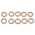 thumbnail image 4 of 10 Piezas Junta Tubo Junta Tubo Silenciador Anillo Junta Goma Tubo Material Hierro Adecuada para Scooter Motocicleta Reparación, 4 of 8