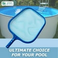 thumbnail image 5 of GARDEN SECRETS Pool Skimmer. Friendly Pool Net Skimmer Rake for Spa, Hot Tub, Pond & Fountain - Efficiently Removes Leaf & Debris, Pool Skimmer Replacement Net, 5 of 10