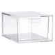 thumbnail image 4 of Cajón de almacenamiento apilable Contenedor de almacenamiento transparente Contenedor de almacenamiento apilable de escritorio, 4 of 6