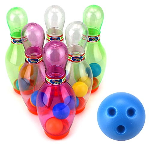 toy hero my first bowling set with 6 pins