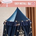 thumbnail image 4 of Dosel para cama Kertnic decorativo para cama infantil diseño castillo de princesa, 4 of 8