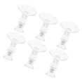 thumbnail image 3 of Shisuyan 6pcs Aquarium Food Clips With Strong Suction Cups Rotatable Fish Tank Feeder Clips Plastic Fish Feeding Rings For Seaweed And Vegetables, 3 of 8