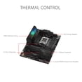 thumbnail image 4 of ASUS ROG STRIX X670E-F GAMING WIFI AMD X670 AM5 Ryzen Desktop 9000 8000 & 7000 ATX motherboard, 18+2 power stages, DDR5, 4x M.2 slots with heatsink, PCIe 5.0, USB 3.2 Gen 2x2, WiFi 6E, AI Cooling II, 4 of 12