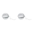thumbnail image 3 of tamizeot Fine Mesh Stainless Steel Tea Infuser Reusable Teapot Kettle Loose for Leaf Strainer Diffuser Small Filter Household 4.5cm 2Set, 3 of 6