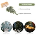 thumbnail image 4 of OUNONA Snow Village Trees Tabletop Tree Decor with White Color for Winter 1Pack, 4 of 4