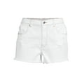 thumbnail image 5 of Madden NYC Women's Juniors High Rise Destructed Short, 5 of 5