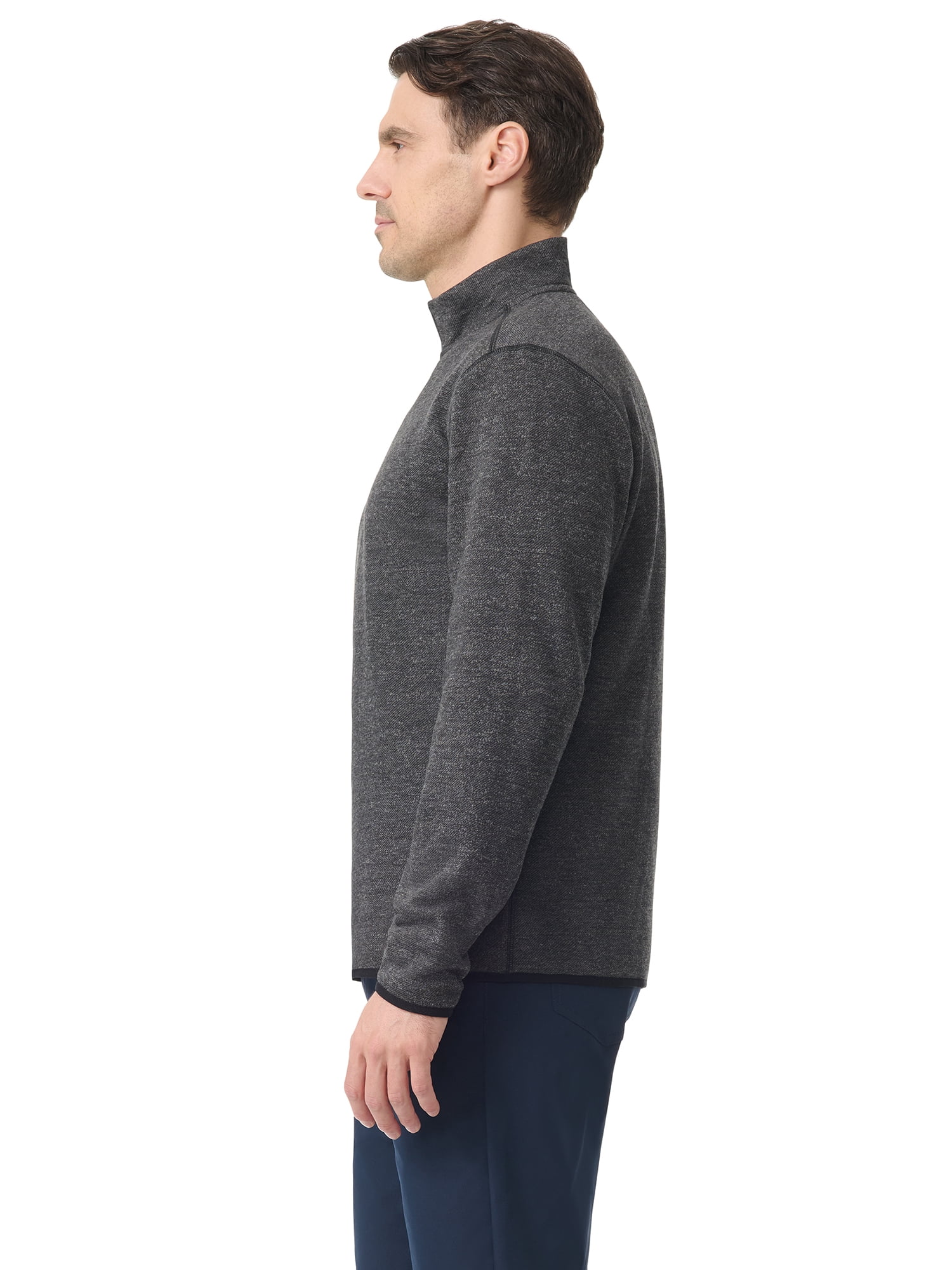 Bass & Co Men's Twill 1/4 Zip, Sizes S-3XL