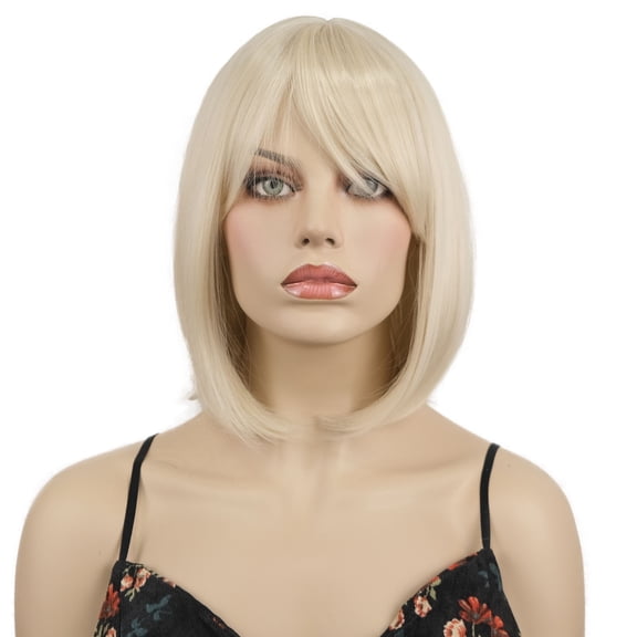 Lydell Short Ombre blonde wig for Women Pixie Cut Synthetic Capless Wigs Natural Hair