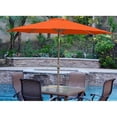 thumbnail image 2 of Afuera Living 9' Aluminum Market Patio Umbrella with Crank in Orange, 2 of 2