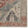 thumbnail image 6 of Contemporary Home Living 3' x 5' Medallion Rectangular Area Throw Rug - Cream and Blue, 6 of 8