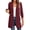 Brown Red, variant on Cardigan Sweaters for Women Long Sleeve Open Front Cardigan with Pockets Casual Dressy Lightweight Fall Sweaters