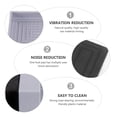 thumbnail image 5 of 1Pc Bed Foot Heightening Pad Universal Furniture Padding Block Home Supply, 5 of 5