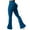 Royal Blue #42, variant on KDDYLITQ Cargo Flare Leggings for Women High Waist Workout Butt Lifting Gym Yoga Pants with Pockets Dark Gray L