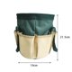 thumbnail image 2 of CHAO Bolsa para herramientas de jardín Bolsa para herramientas de jardinería con lona Oxford impermeable con tela: 6 bolsillos pueden contener herramientas, bolsa de almacenamiento versátil resistente, 2 of 5