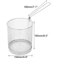 thumbnail image 3 of Panier à Frites Rond en Acier Inoxydable - Friture Française Servant des Aliments, 3 of 5