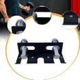 thumbnail image 6 of QccHieUs Barbell holder for squat racks, gymnastic bar holder for 26 mm hole, holds three Black, 6 of 9
