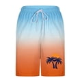 thumbnail image 3 of Pantalones Cortos Casuales para Hombre Imprimir con Bolsillos Pantalones de Playa de Cintura Elástica, Pantalones Cortos de Cintura Elástica para Hombre, 3 of 5