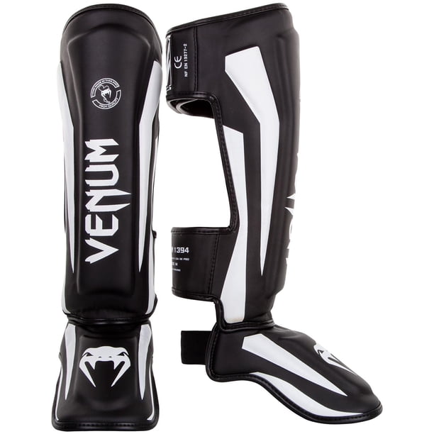 Canilleras Venum Elite Standup Negro Blanco XL