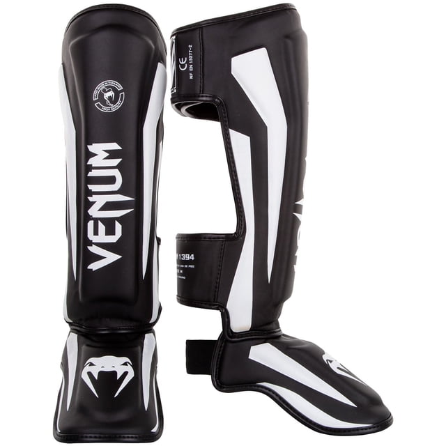 Canilleras Venum Elite Standup Negro Blanco XL