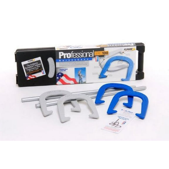 St. Pierre American Professional Horseshoe Set Durable Outdoor Game, 264 oz