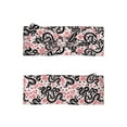 thumbnail image 2 of Wukai Black Snake Print Baby Bow Headband for Newborn Infant Baby Toddler Girls, 2 of 5