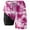 A1#-Pink, variant on Men Tie Dye Board Shorts - Double Layer Swim Trunks With Mesh Liner, Quick Dry Beach Bottoms(Mint Green-S)