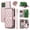 Rose Gold, variant on Furiet Argyle Wallet Case for Motorola Moto G Power 5G 2025 with Wrist/Shoulder Strap, Card Slots Zipper Purse Luxury PU Leather Stand Checkered Cell Phone Cover for XT2515-1 Women Girls Rose Gold