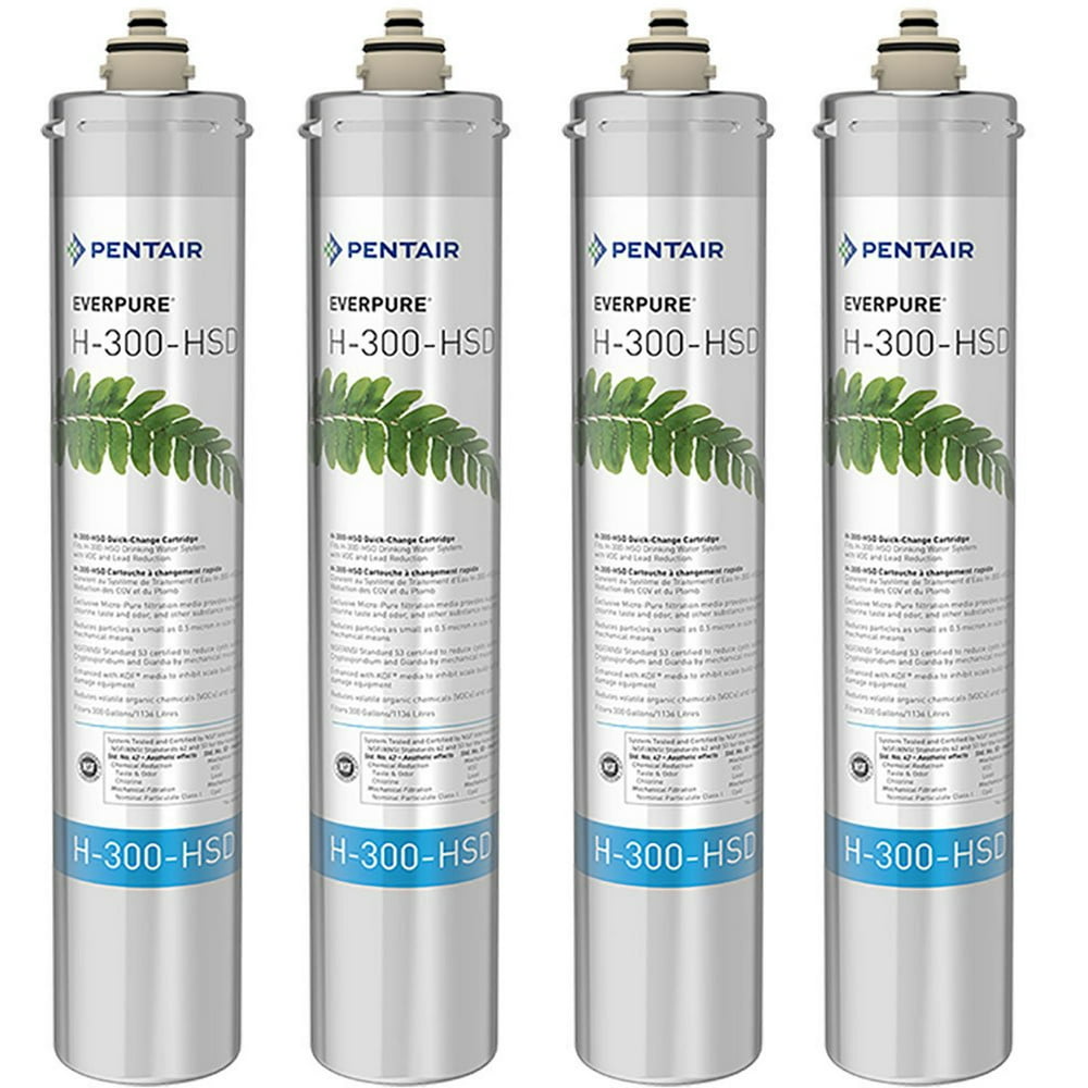 Pentair Everpure H300HSD Undersink Water Filter Replacement Cartridge