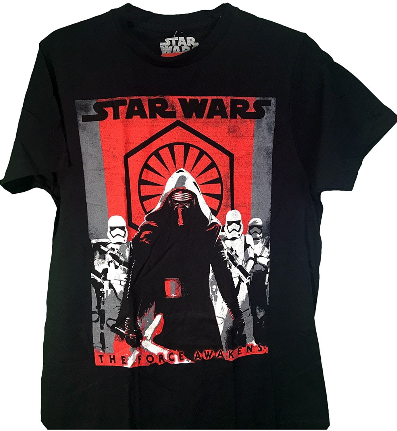 Star Wars The Force Awakens Kylo Ren Men's T-Shirt Black - Walmart.com