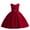 Style D#024 Red, variant on Girls Princess Gown Performance Sleeveless Formal Dress for Girls with Pleated Skirt and Decorative Buckle for Special Occasions and Parties Princess Dress Up for Girls 4-6 (Light pink 110)
