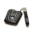 thumbnail image 2 of Vitodeco Leather Smart Key Fob Case Compatible with BMW I3, BMW I8 (2014-2021 Models) - 4-Button, Black, 2 of 5