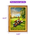 thumbnail image 5 of Happy Retirement with Doberman Pinscher Enjoy Life Rest Time Acrylic Plaque with Wood Photo Frame Box Doberman Dog Lover Gifts Light Box - 02027, 5 of 5