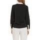 thumbnail image 3 of CAMISA DE TRABAJO DE MANGA LARGA CON BOTONES PARA MUJERES COLOR BLOCK XS NEGRO, 3 of 8