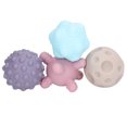 thumbnail image 4 of Bloque De Bebé Suave, 4 Piezas De Bloques De Construcción De Apilamiento Suave Coordinación De Ojo De Mano De PVC Para Niños Para El Hogar ANGGREK Otros, 4 of 8